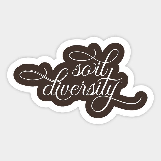 soil diversity Sticker by Eugene and Jonnie Tee's